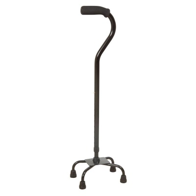 Adjustable Swan-Neck Orthopaedic Quad Cane